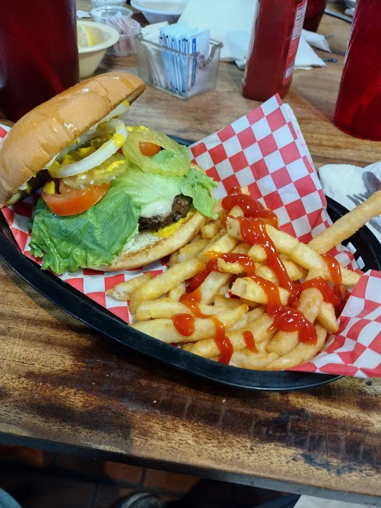 Railhead 1 5 lb Burger and Fries